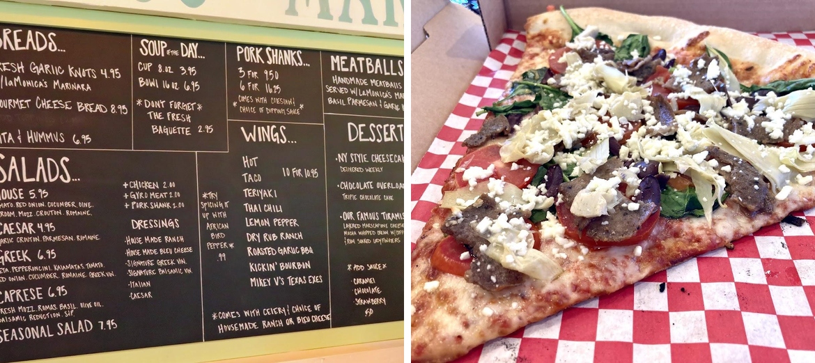 600 Degrees MarketPlace Menu